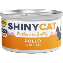 Gimcat Shinycat Sos Içinde Tavuk Etli Yavru Kedi Konservesi 70 gr