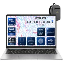 Asus Expertbook Intel Core İ5-13420H 24 GB 4 Tb SSD UHD Graphics 15.6" Full Hd WİN11PRO Notebook P1503CVA-I58512G1DOKA12