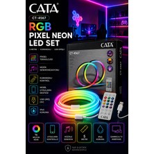 Cata Rgb Akıllı Pixel Neon LED Rgb (Sese Duyarlı)