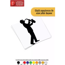 UAStudio Sanatçı Adam Sticker Oto Motor Laptop Duvar Folyo Sticker 60 x 114 cm
