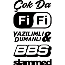 UAStudio Oto Arka Cam Yazı 11 Sticker 20 x 35 cm
