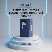 Lexron Smart 5.5hp 4kw Solar Pompa Inverter (Yeni Nesil)
