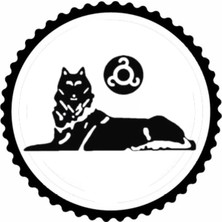 UAStudio Çeçen Arslanı Tasarım Sticker 30 x 30 cm