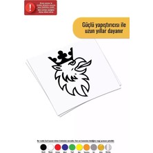 UAStudio Scania Amblem Sticker Oto Motor Laptop Duvar Folyo Sticker 40 x 52 cm