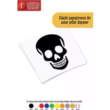 UAStudio Sevimli Kuru Kafa - Araç, Oto, Laptop, Duvar Uyumlu Sticker 15*21 cm