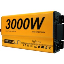 Mexxsun 24V 3000W Tam Sinüs Inverter