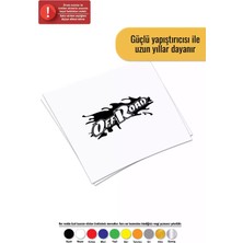 UAStudio Off Road Su Sıçraması - Araç, Oto, Laptop, Duvar Uyumlu Sticker 10*6 cm