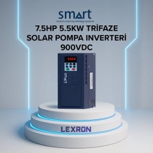 Lexron Smart 7.5hp 5.5kw Solar Pompa Inverter (Yeni Nesil)