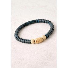 Dunai Oval Bambu Ahşap Bileklik 8 mm