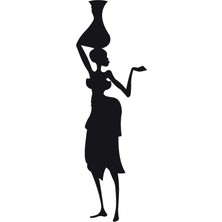 UAStudio Afrikalı Kadın (Tip 10) 40X114 cm Lcst [lcst]