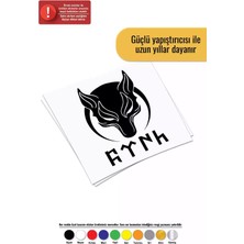 UAStudio Börü ve Göktürk - Araç, Oto, Laptop, Duvar Uyumlu Sticker 50*70 cm
