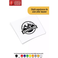 UAStudio Adventure - Araç, Oto, Laptop, Duvar Uyumlu Sticker 40*36 cm