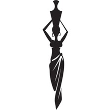 UAStudio BYR002 Afrikalı Kadın (Tip 7) 20X86 cm [efsngrck]