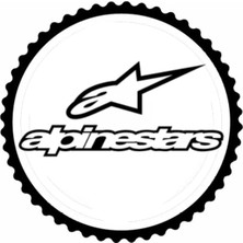 UAStudio Alpinestars 1,model Tasarım Sticker 20 x 20 cm