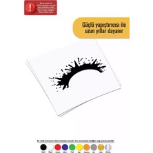 UAStudio Çamurlu Tampon Sticker Oto Motor Laptop Duvar Folyo Sticker 70 x 42 cm
