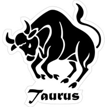 UAStudio Taurus Boğa (Oto-Motor-Laptop-Dekor) Sticker 30 x 16 cm