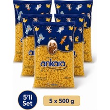 Nuh'un Ankara Hayvan Figürlü Makarna 500 gr x 5 Adet