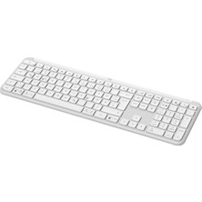 Logitech K950 Signature Slim Ingilizce Beyaz Klavye (Outlet)