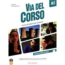 Edilingua Via del Corso B2 Libro dello studente & e.+2CD+DVD