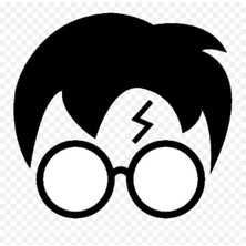 UAStudio Harry Potter Oto Motor Laptop Duvar Folyo Sticker 20X18 cm