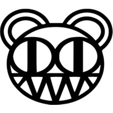 UAStudio Radiohead Bear Logo Araba Oto Arma Duvar Çıkartma Sticker 20 cm