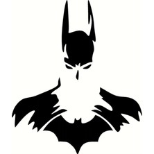 UAStudio Batman Oto Motor Laptop Duvar Folyo Sticker 40 x 44 cm