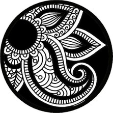 UAStudio Çiçek Deseni Tip 4 10X10 cm