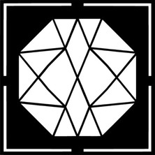 UAStudio Geometrik Şekil Kaliteli Kaliteli Sticker 10 x 10 cm