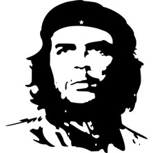 UAStudio Che Guevara Sticker Oto Motor Laptop Duvar Folyo Sticker 10X11 cm