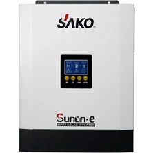 Mexxsun Sunon 24V 2.4kw  Tam Sinus Akıllı Inverter (450-500VDC)