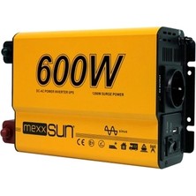Mexxsun 12V 600W Tam Sinüs Inverter