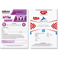 2026 Türkiye Genelityt Ayt Deneme Sınavı Seti 2 Adet – Miray Yayınları Ritim Serisi Tyt Denemesi ve Paraf Yayınları Ayt Türkiye Geneli Deneme Sınavı – Yks Hazırlık Kaynak Paketi