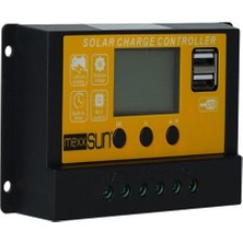 Mexxsun 10A 12/24V Pwm Şarj Kontrol Cihazı