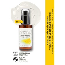 Rhaneva Hyaluronik Asit Serum, Yoğun Nem ve Bariyer Desteği, Organik ve Vegan Sertifikalı, 50 ml