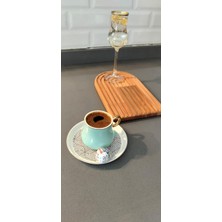 Mobika Home Dekoratif Ahşap, Kahve ve Içecek Sunumluğu, Kayın Ahşap Sunumluk
