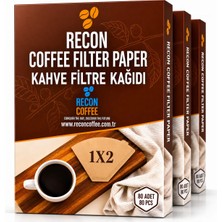 Recon Coffee Filtre Kağıdı 1x2 3X80'LI