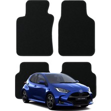 K2Carpet Toyota Yaris 4. Nesil (2019 Sonrası) Özel Kesim Tam Uyumlu Lüx Oto Halı Paspas Toyota Yaris Paspas , Toyota Yaris Halı Paspas