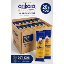 Nuh'un Ankara Yassı Spagetti Makarna 500 gr x 20 Adet