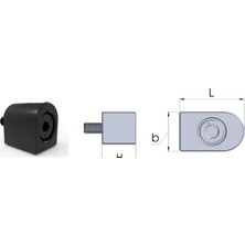 Tekoma Vidalı Kamaa B8-L10 Çift