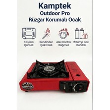 Kamptek Kamp Teknolojisi Kamptek Pro – Kampın Yeni Yıldızı: Kompakt, Güçlü ve Güvenli Portatif Ocak