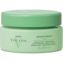 Hush Veganic Brilliant Smooth Kabaran Saçlar Için Pürüzsüzleştirici Maske 200 ml