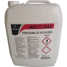 Krafhell Multımax Hijyenik Çok Amaçlı Leke, Yağ ve Kir Çözücü 5 kg Hoş Temizlik Kokusu ile Etkili