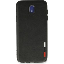 Belirtilmemiş Galaxy J7 Pro / J730 Kılıf Loop Deri - Siyah