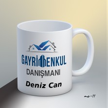 1sence Consept Kişiye Özel Gayrimenkul Danışmanı Temalı Kupa Bardak
