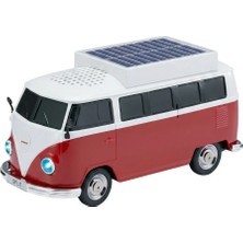 MOB Bluetooth Hoparlör Retro Araba Vosvos Tasarımlı Solar Şarjlı Speaker D70 Bej