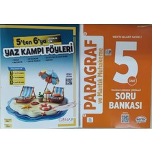Eser Günay Yayınları 5'ten 6'yageçenler Için Yaz Kampı Föyleri+Paragraf 5 Adet  Deneme