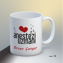 1sence Consept Kişiye Özel Anest-Ezi Uzmanı Temalı Kupa Bardak