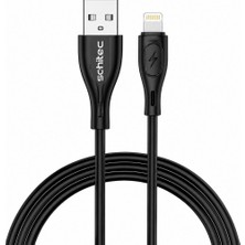 Schitec Usb-A To Lightning 30W Hızlı Data ve Şarj Kablosu 1m Siyah HG/C-09AL