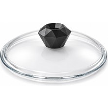 Arcak2 Karaca Diamond Kulp ve 18 cm  Cam Kapak