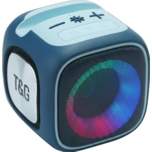 MOB Taşınabilir Kablosuz Bluetooth Hoparlör (Led Işıklı / Fm Radyolu) TG-359